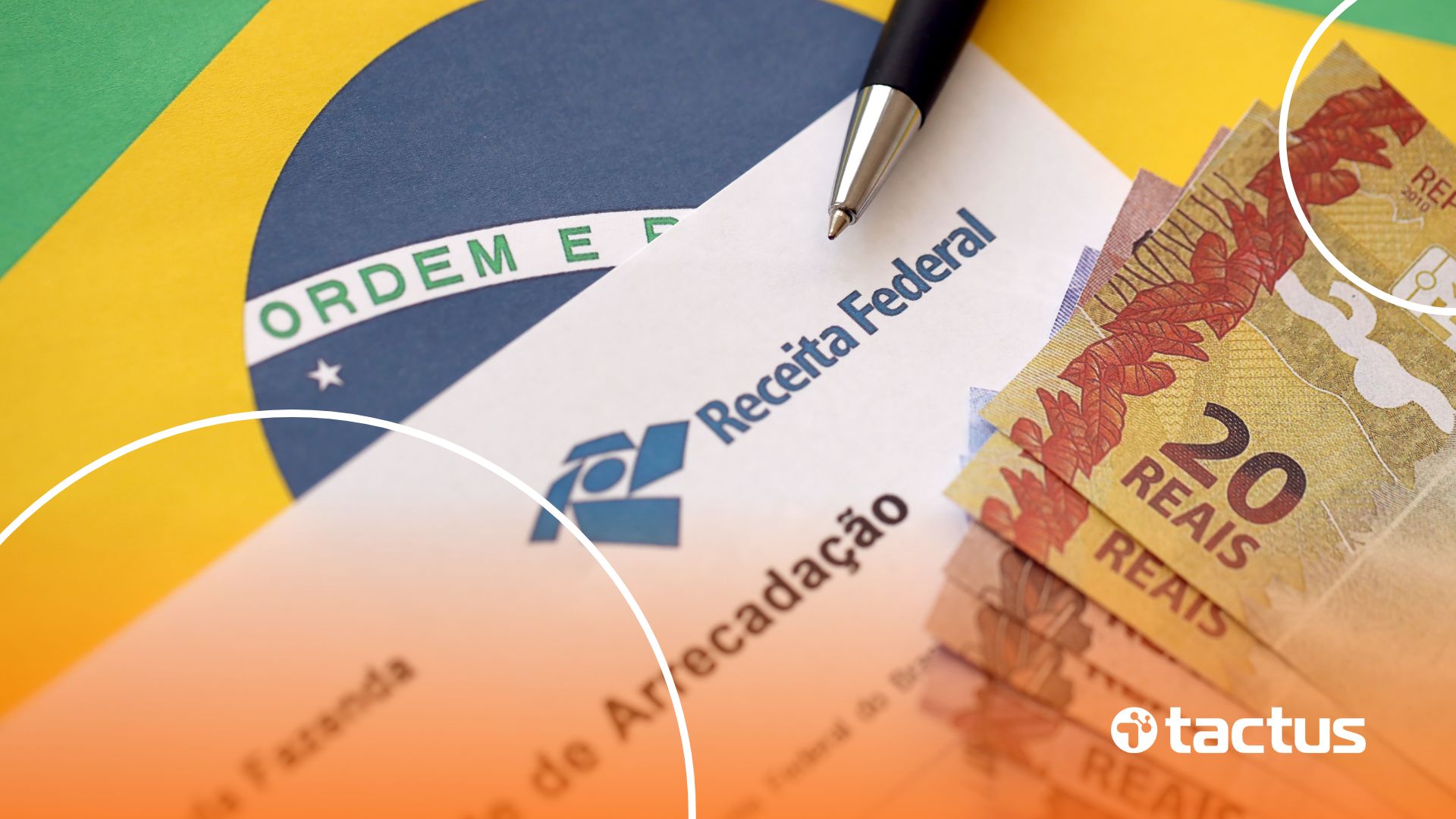 Imagem mostra Guia de DAS junto com notas de real para simbolizar se o Simples Nacional vale a pena